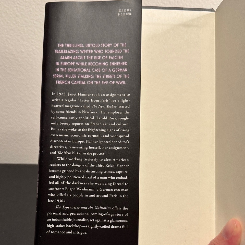 The Typewriter and the Guillotine Book - Picture 4 of 4